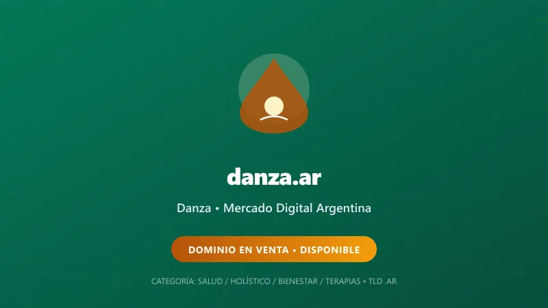 Identidad gráfica y activo digital para Danza en Argentina